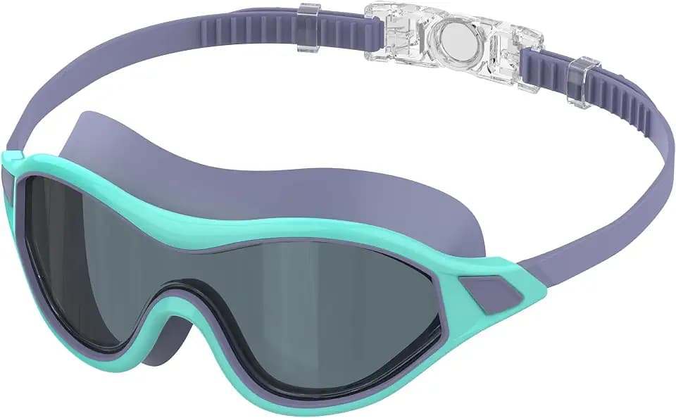 klare Erwachsenen-Schwimmbrille, beschlagfrei UV-Schutz
