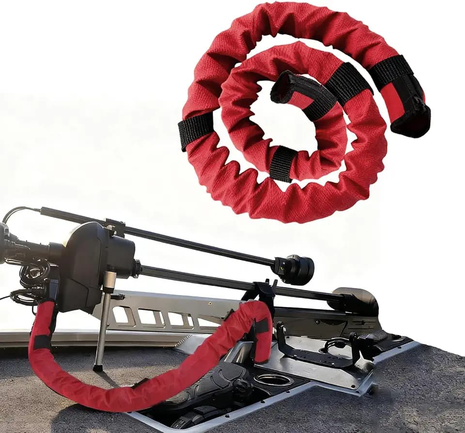 48" Trolling Motor Cable Sleeve - Wire Cover for Boat