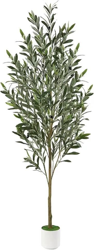 Alupssuc 150cm Olivenbaum Künstlich, Künstliche Pflanzen, Kunstpflanze Groß