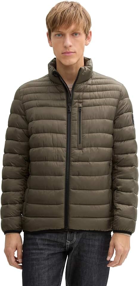 TOM TAILOR Herren Leichte Steppjacke