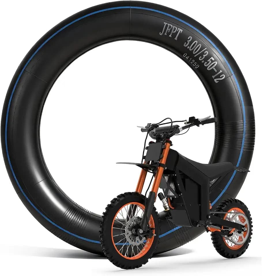 3.00/3.50-12 Electric Dirt Bike Rear Inner Tube for Tuttio Soleil01