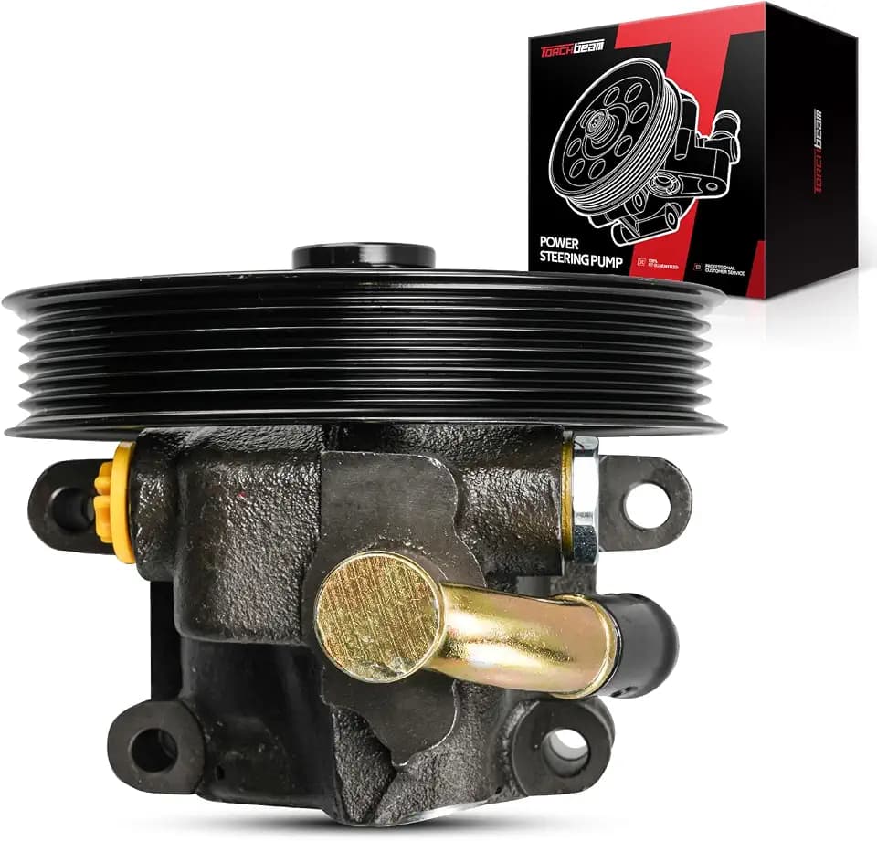 Torchbeam 20-291P1 Power Steering Pump with Pulley for 2007-2009 Expedition, Navigator, OE Replace 20291P1, 2L1Z3A674FARM, 2L1Z3A674GBRM, 7L1Z3A674B, 7L1Z3A674A