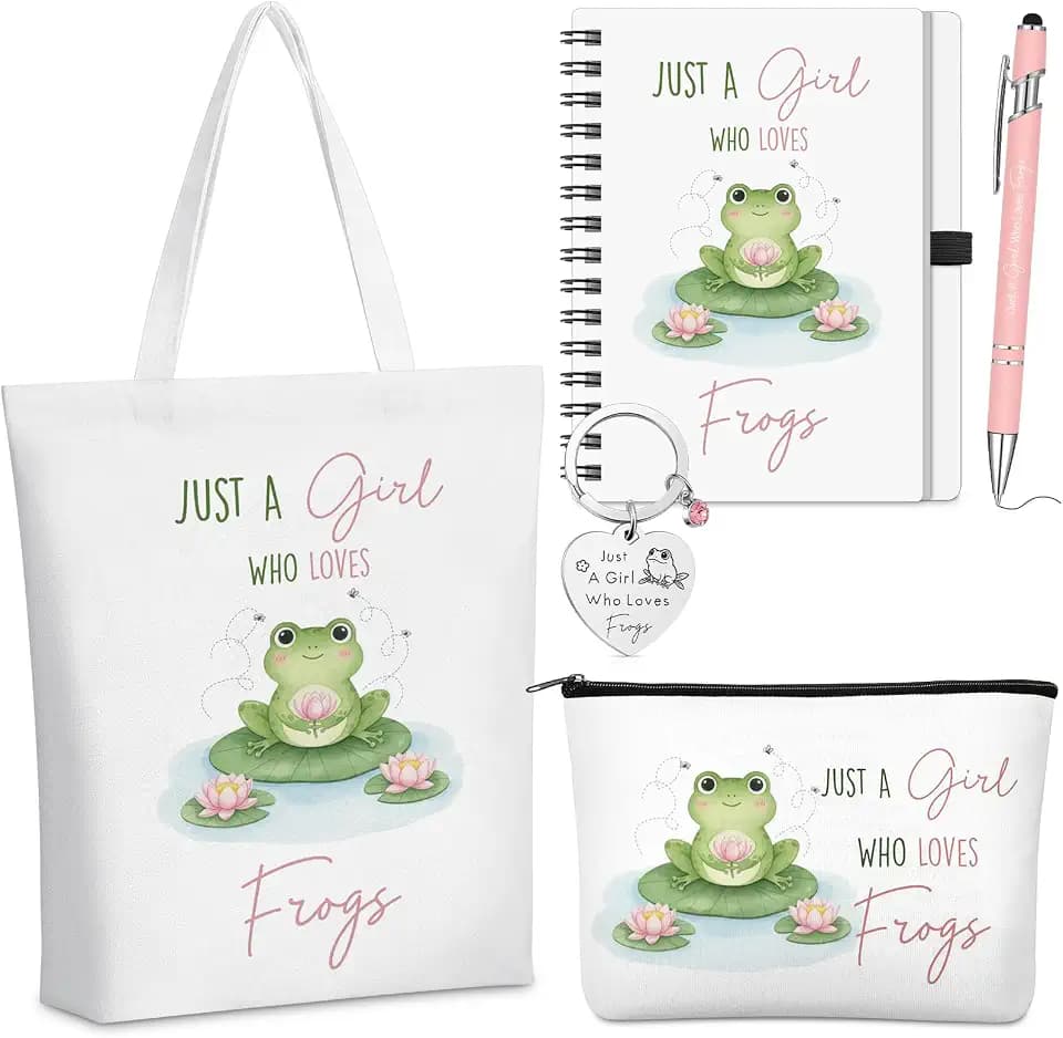 Ceenna 5 Pcs Frog Gifts for Women Girls