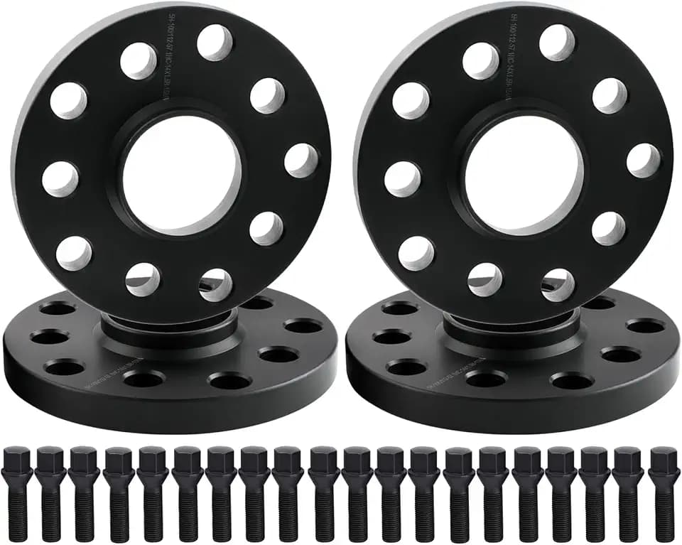 4pc Forged 5x100 5x112 Wheel Spacers 1/2 Inch(12mm) 14x1.5 Bolt 57.1mm Bore