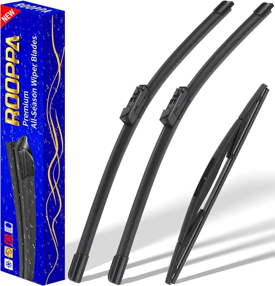 3 Wipers Fits Subaru Forester 2019-2026 Wiper Blades
