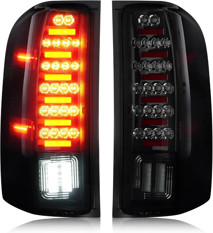 LED Tail Light for Chevy Silverado 1500 07-13, for GMC Sierra 3500 HD 08-14