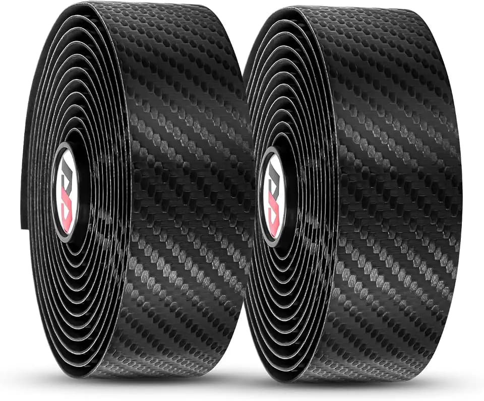 Rennrad Lenkerband, Lenkerband für Rennräder mit Carbon-Effekt, Rutschfest & Stoßdämpfendes Gel, Bequem & Langlebig, Geeignet für Rennrad & Gravel
