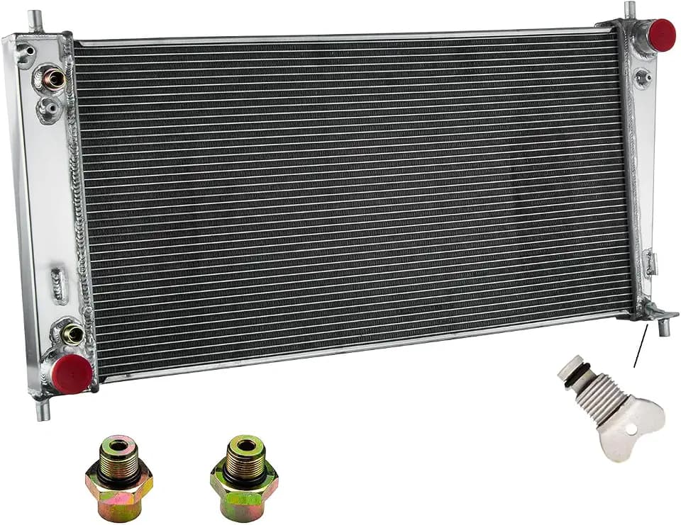 Aluminum Radiator Replacement For 1999-2004 Ford F150 F250 F350 4.2L V6 4.6L 5.4 V8, For 99 00 01 Lincoln Navigator 5.4L V8 2000 2001 2002 2003 Engine Radiators