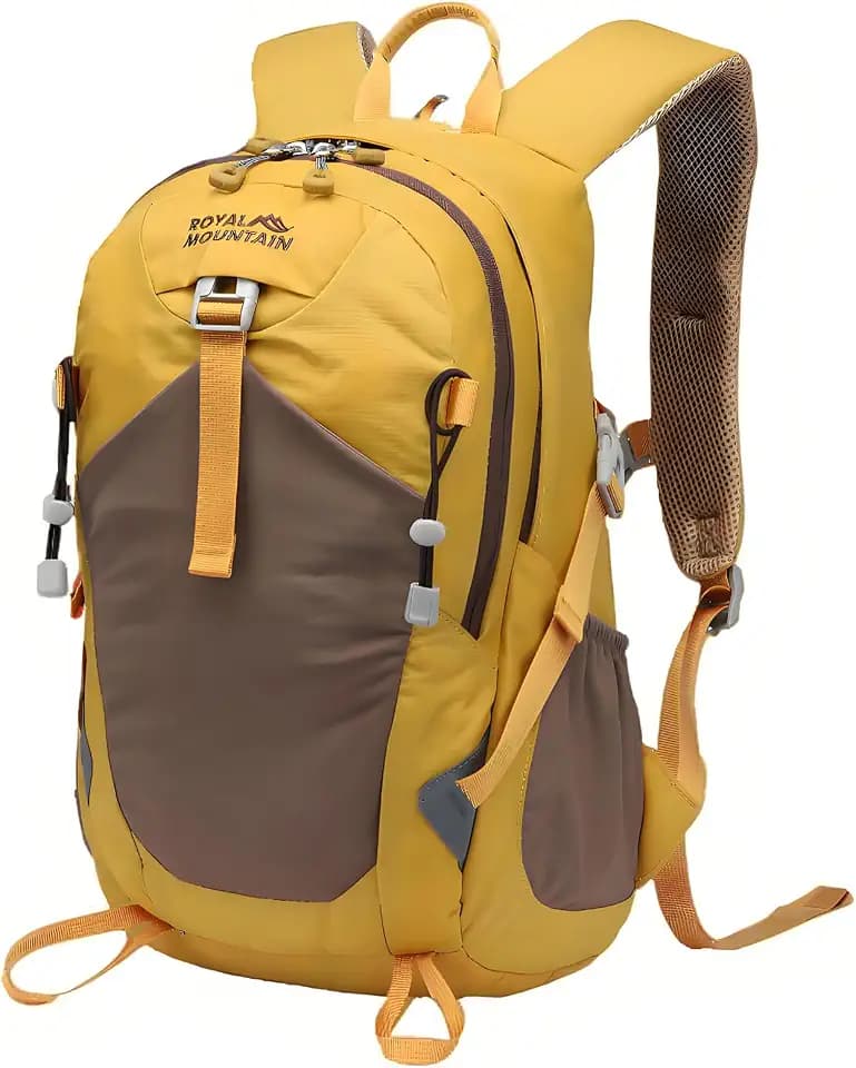 POWER KING Wanderrucksack, 20 l, faltbar, Reiserucksack für Damen und Herren, klein, leicht, verstaubar, Outdoor-Tagesrucksack für Studenten, passend für 15,6 Zoll Laptop