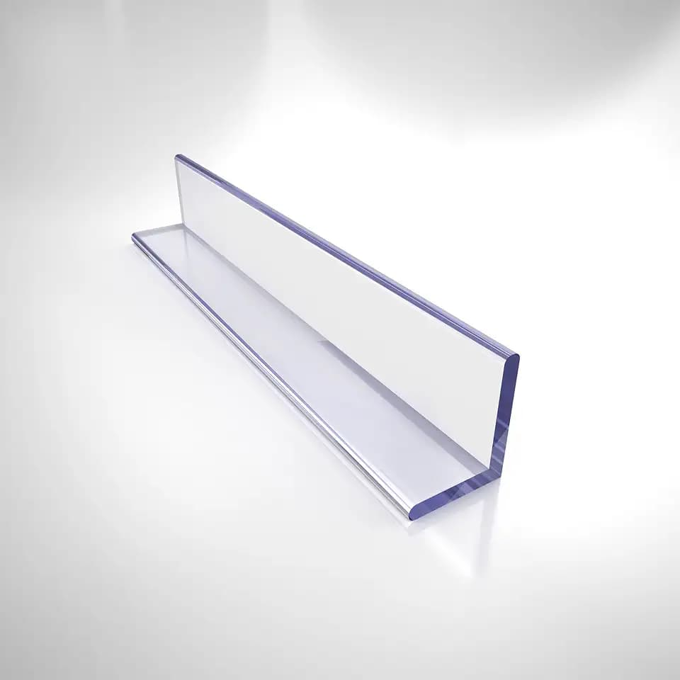 DreamLine Clear Inline Strike Vinyl 80" Length, JT015-10, for 10 Glass Shower Door, 63010100-2032