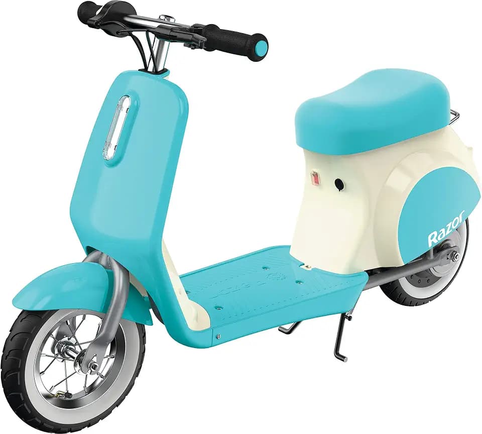 Pocket Mod Petite Electric Scooter | Mini Retro Euro Style Seated