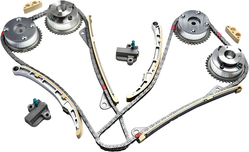 14 pcs Engine Timing Chain Kit w/Tensioner & Gear, 243703CGA0