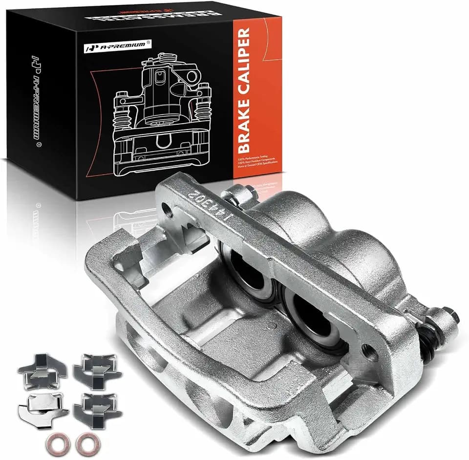 A-Premium Front Right Passenger Disc Brake Caliper with Bracket