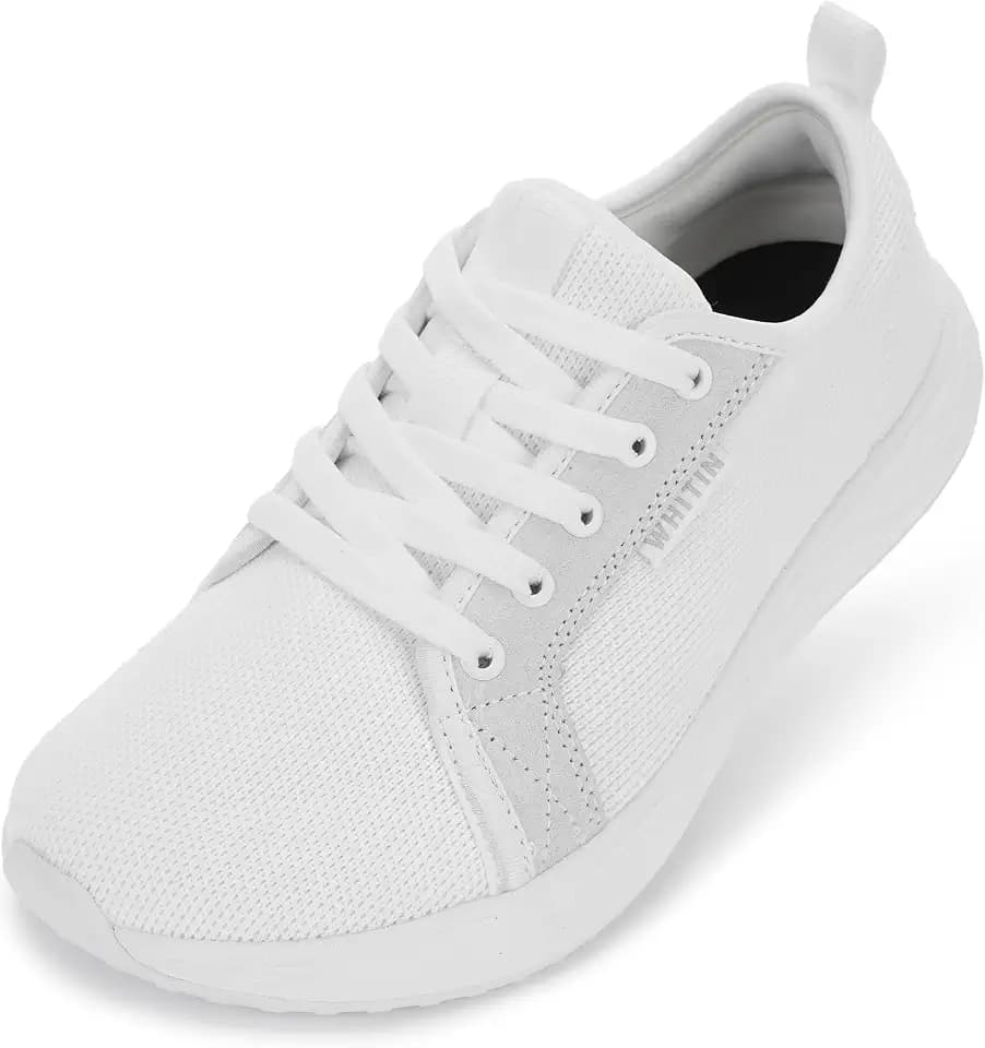 WHITIN Women's Wide Walking Shoes Zero Drop Sneakers