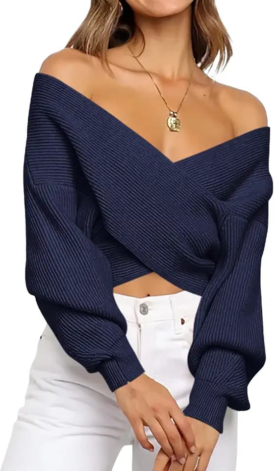 BTFBM Off The Shoulder Fall Sweaters for Women
