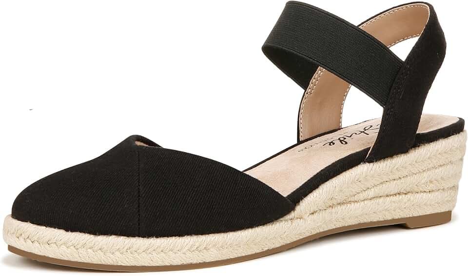 LifeStride Women's Kimmie Espadrille Wedge Shoes
