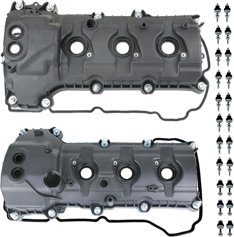 Engine Valve Cover Passenger side Driver Side Compatible with Ford F-150 Edge Explorer Flex 2013-2019 Lincoln MKS MKT Mark LT 3.5L 3.7L 2011-2019