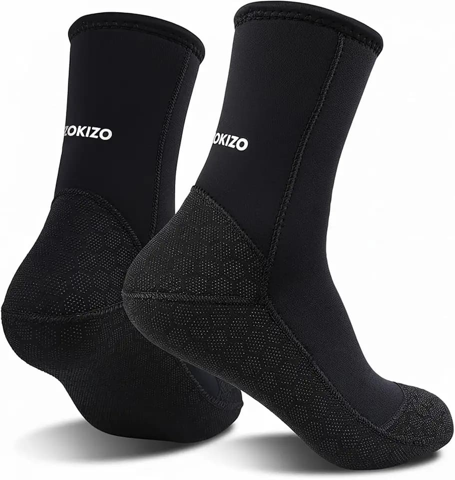 3mm Neoprene Water Socks, Anti-Slip Diving Booties