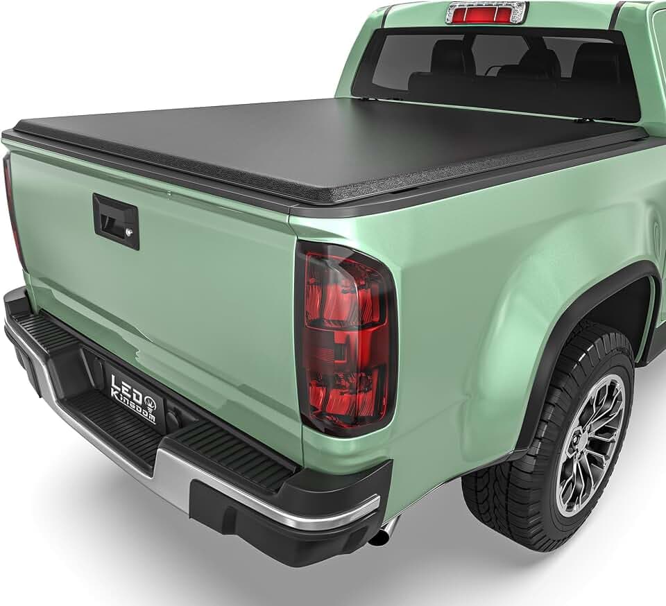 LEDKINGDOMUS Soft Roll Up Tonneau Cover for 2015-2026 Colorado/Canyon 5.2ft