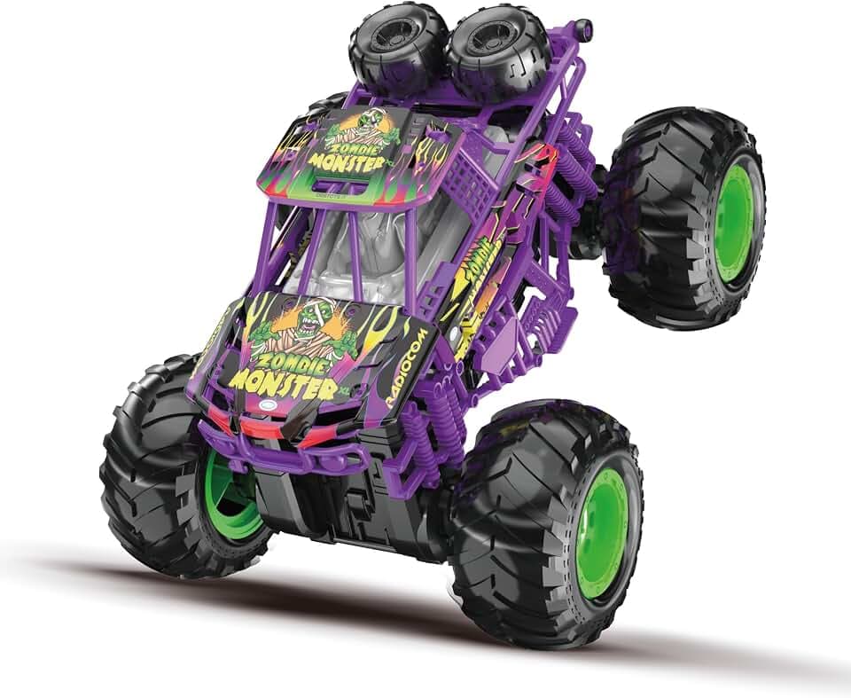 Zombie Monster XL RC Auto sc.1:12 2.4 Ghz, 7 Funktionen, 2 Geschwindigkeiten Metallgehäuse, Impulsfunktion, Demo-Taste, Geschwindigkeit max. 12 km/h