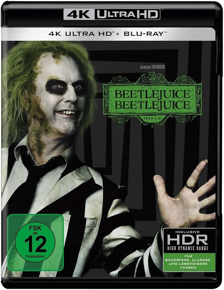 Beetlejuice Beetlejuice (4K Ultra HD + Blu-ray)