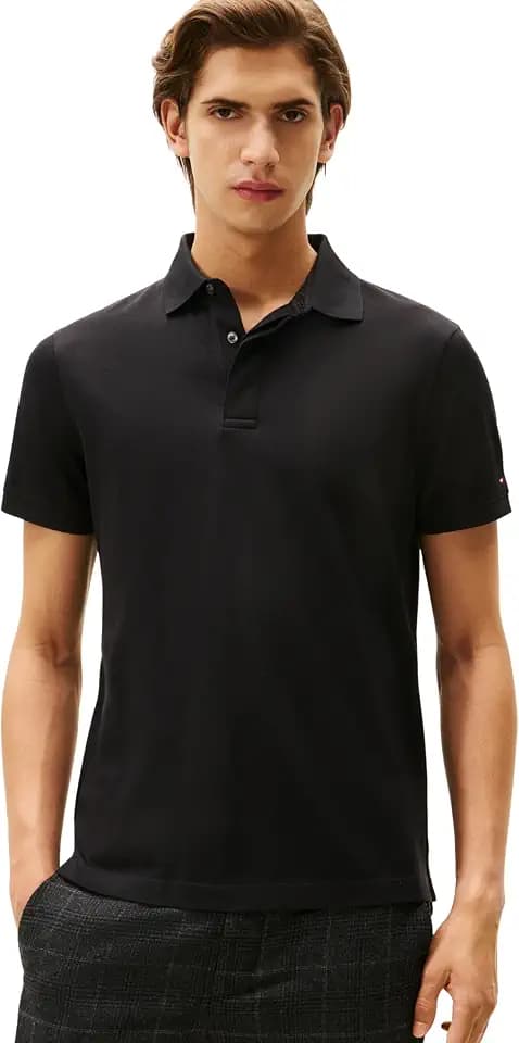 Tommy Hilfiger Herren Hidden Placket Reg Polo Mw0mw41513 S/S Poloshirt (1er Pack)