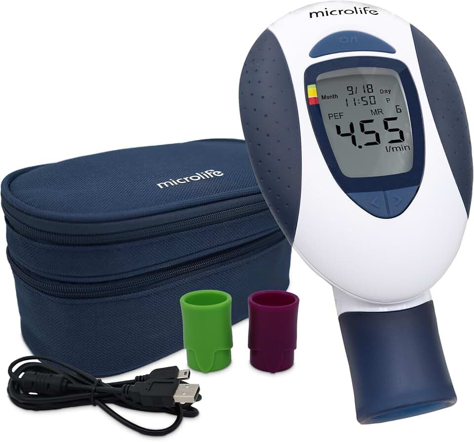 Microlife Pf-100 Microlife PEF- und Asthma-Monitor, PEF- und Fev1-Messung
