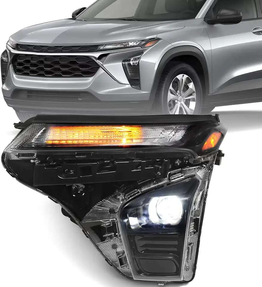 Huray Left Headlight for Chevy Trax LS/1RS 2024 2025 w/o LED DRL LH