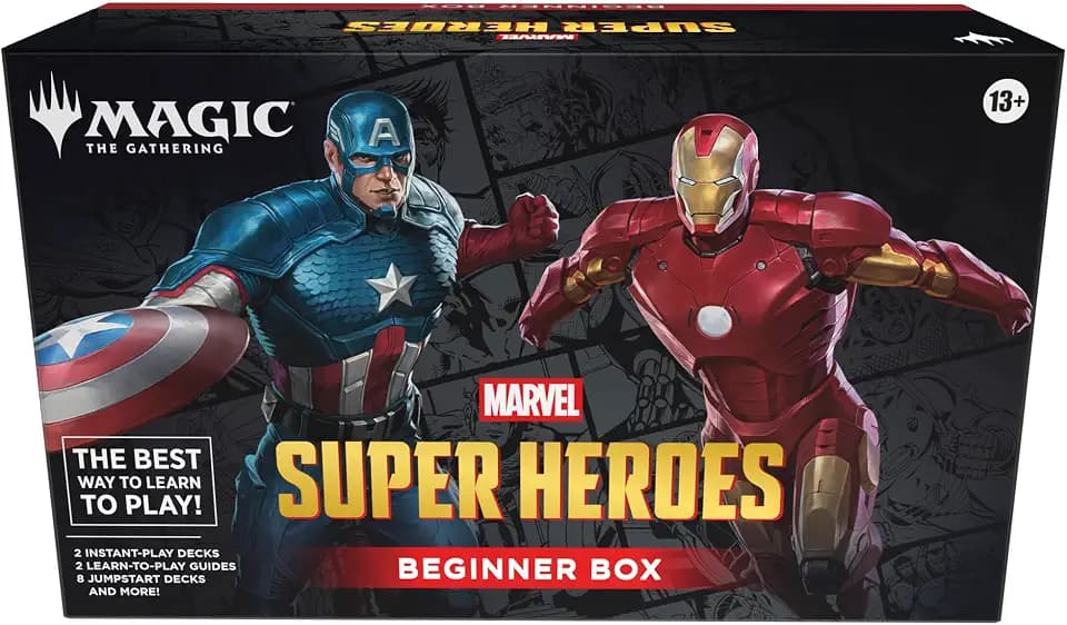 Magic: The Gathering | Marvel Super Heroes Einsteigerbox | Kartenspiel für 2 Personen (Englische Version)