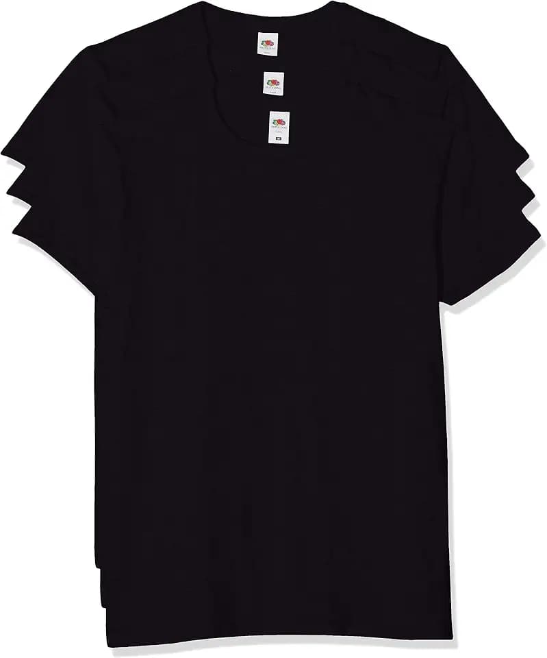 Fruit of The Loom Herren Heavy Cotton Tee Shirt 3 Pack T-Shirt (3er Pack)