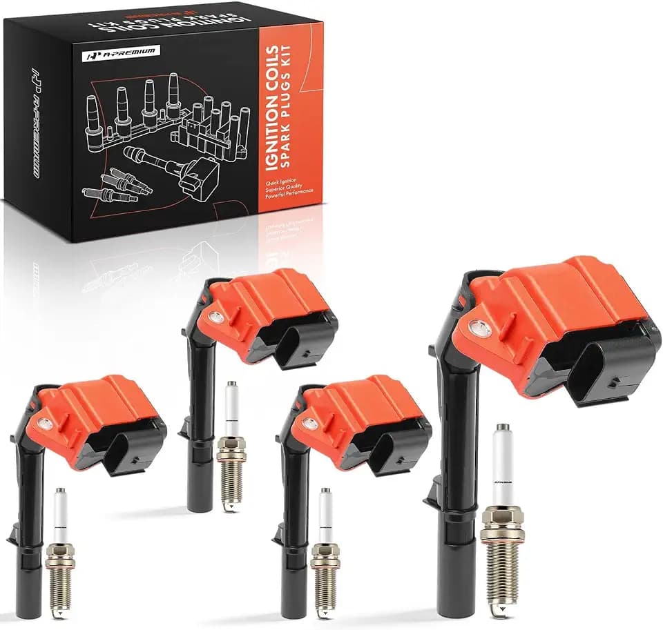A-Premium Ignition Coil Pack and Spark Plugs