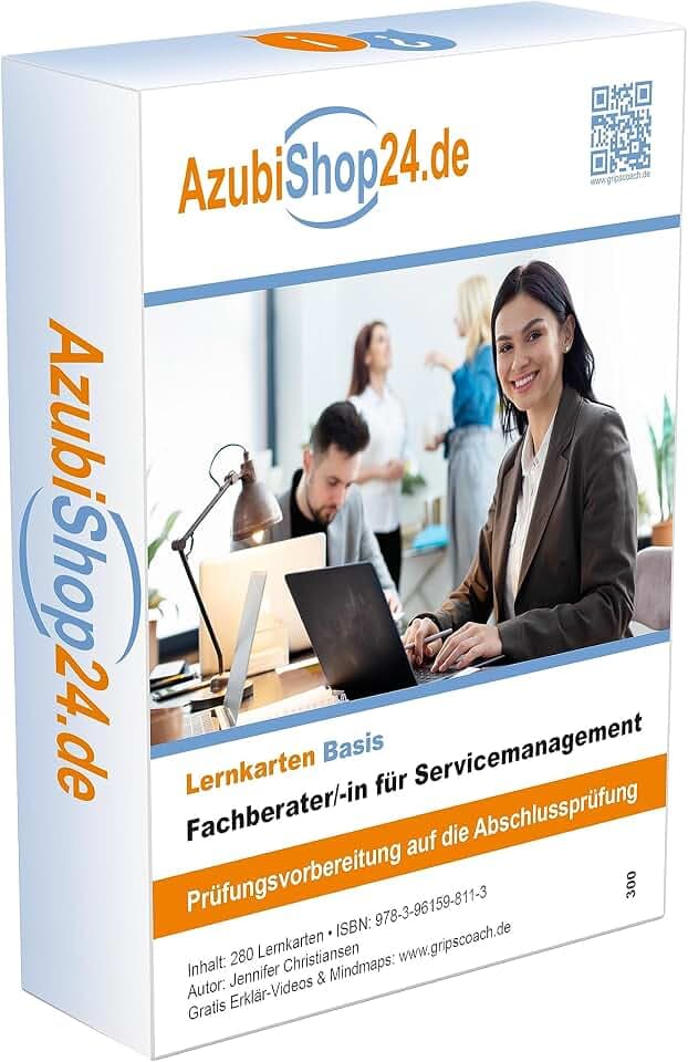 Lernkarten Fachberater für Servicemanagement: Prüfungsvorbereitung