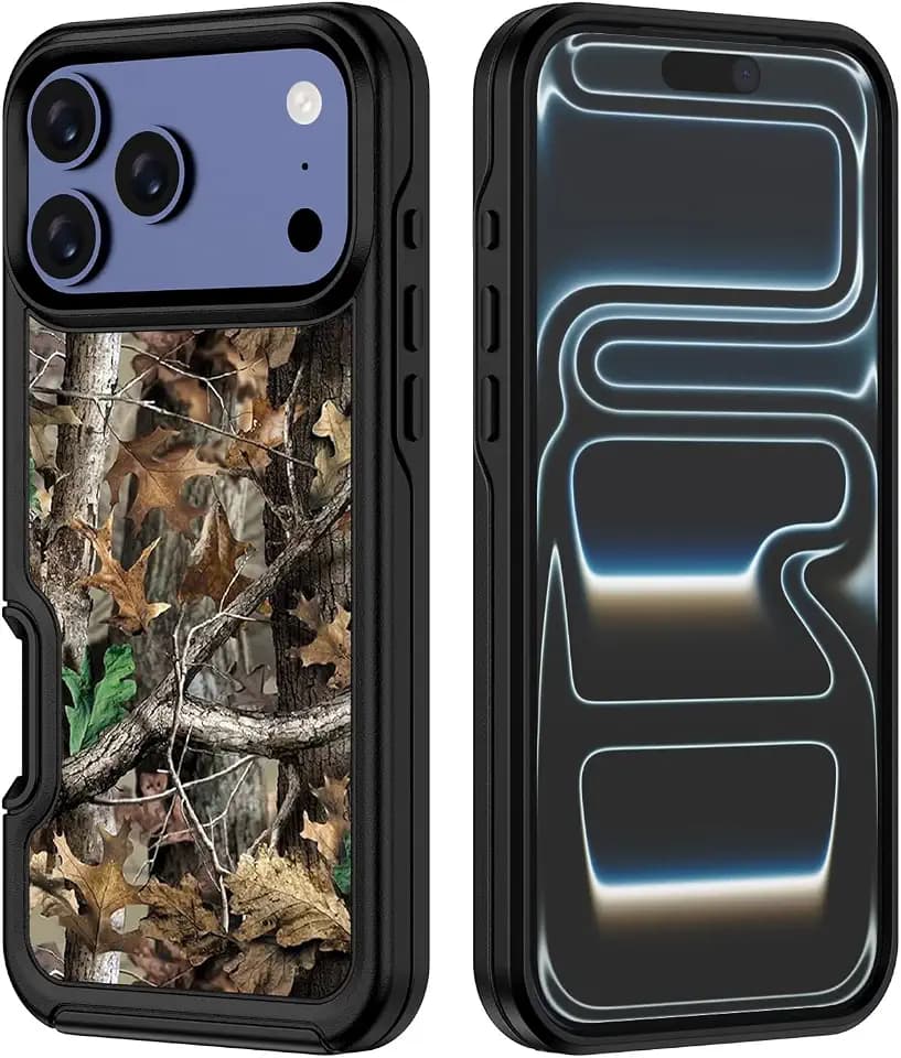 for iPhone 17 Pro Max Case - Camo Leaf