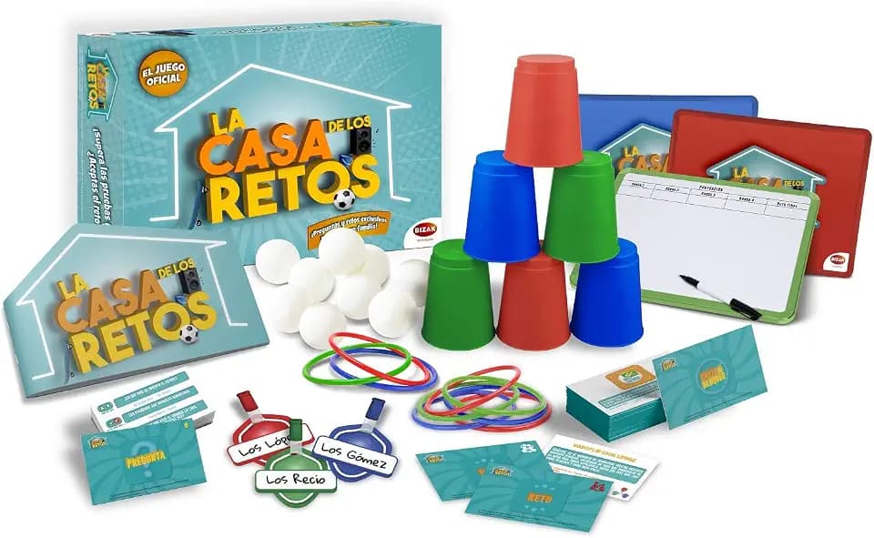 BIZAK 35001923 Spiele Das Haus der Herausforderungen Toy, bunt