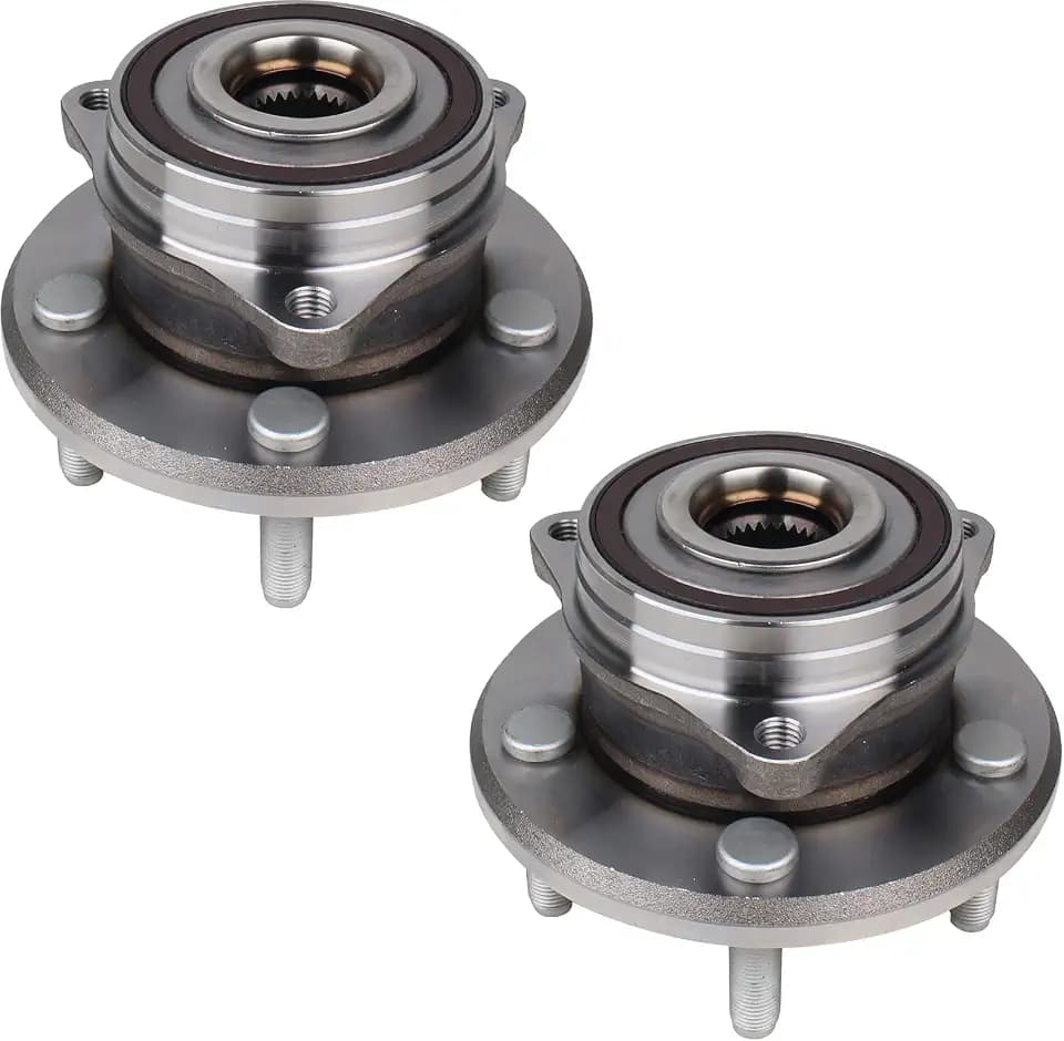 PAROD [Set of 2 513324 Front Wheel Hub & Bearing Assembly Compatible with 2011-2023 Dodge Durango, 2011-2021 Jeep Grand Cherokee, 2022 Grand Cherokee WK,5Lugs