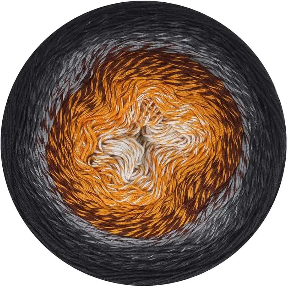 Scheepjes Cotton Whirl Farbverlaufsgarn, 1000m, 725 Night Sun, 226g, 1 Stk