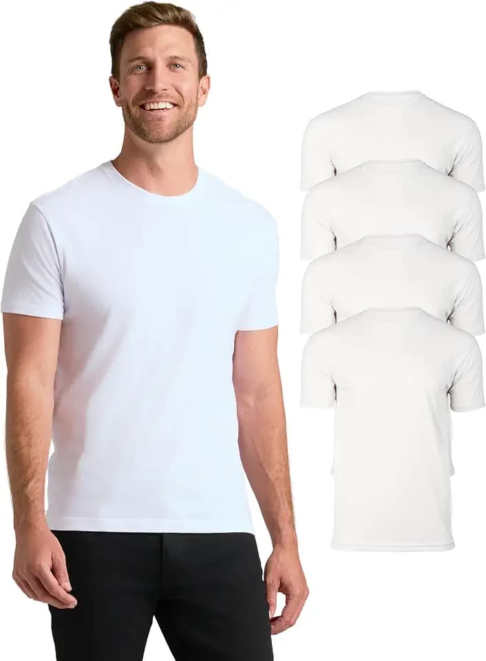 True Classic Herren T-Shirt - Kurzarm Rundhals T-Shirts für Männer UK, Baumwollmischung Herren T-Shirts, Neuheit T-Shirts Herren UK
