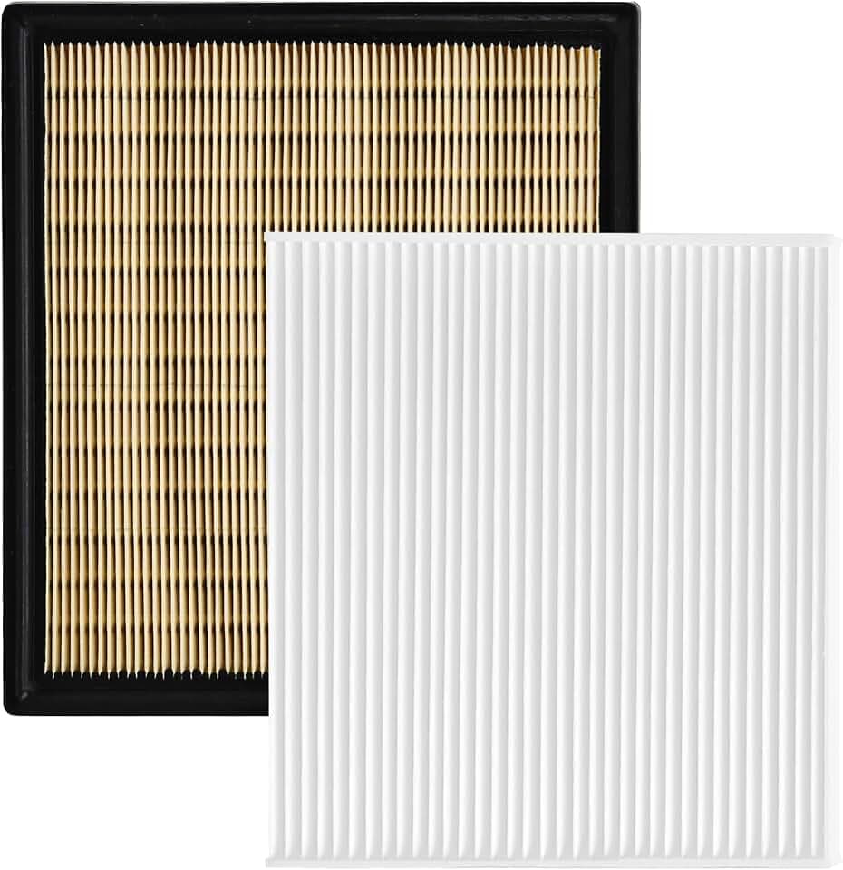 White Cabin Engine Air Filter for Highlander Non-Hybrid 2019-2014