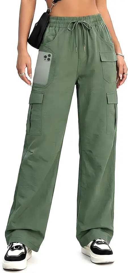 Women's Quick Dry Cargo Hiking Pants 28"/30" Outdoor Travel Utility Pants