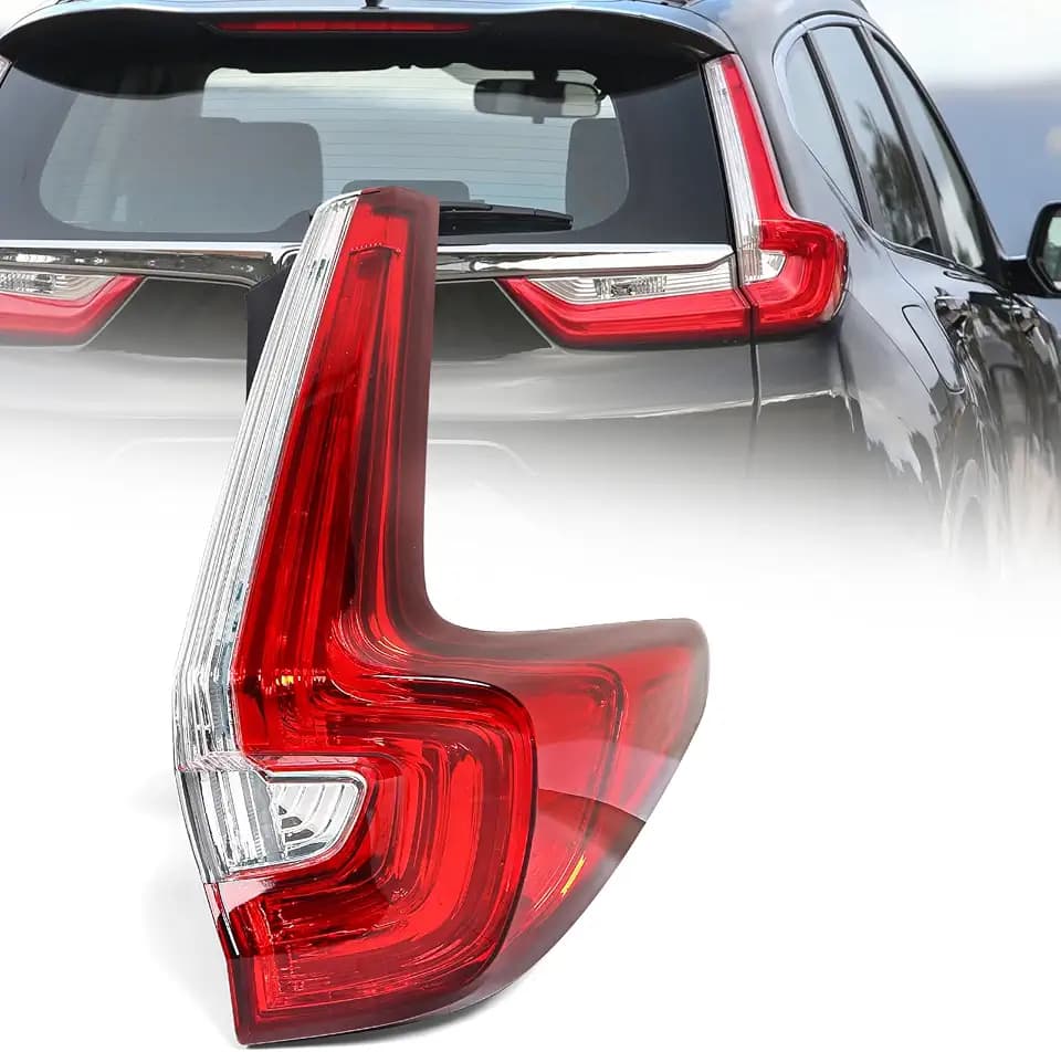 Huray Right LED Tail Light for Honda CRV 2017 2018 2019 Passenger Side