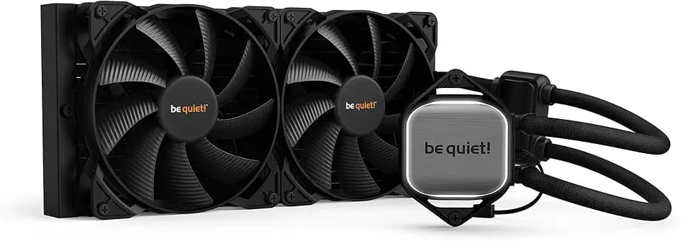 be quiet! Pure Loop 280mm, All-in-One Wasserkühlung, 2 Pure Wings 2 140mm PWM, weiße LED Beleuchtung, Refill Port, BW007