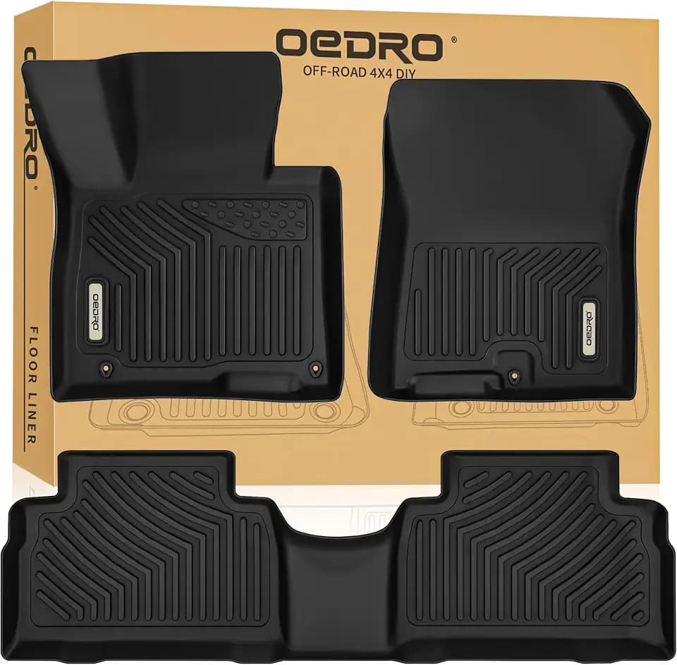 OEDRO Floor Mats Fit 2021 2022 2023 Hyundai Santa Fe Gas, Not Fit Hybrid