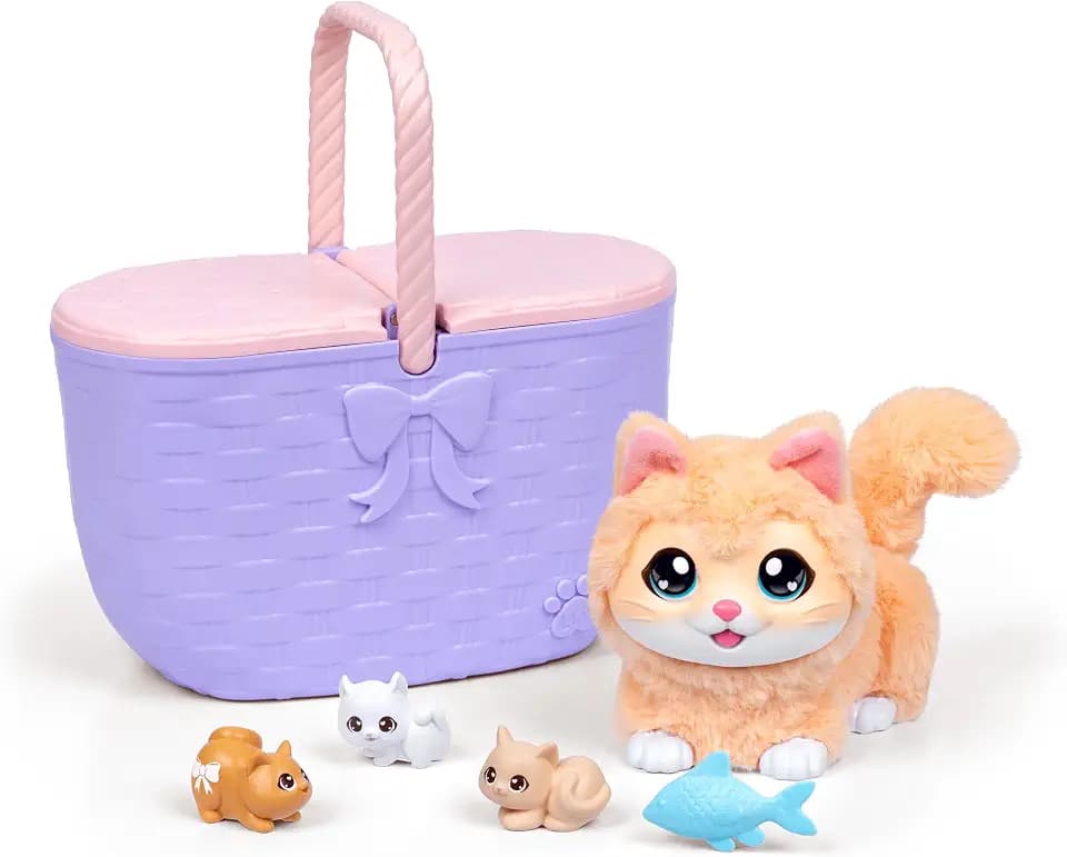 Little Live Pets Mama Surprise Kittens, Interactive Mama, Surprise Toys