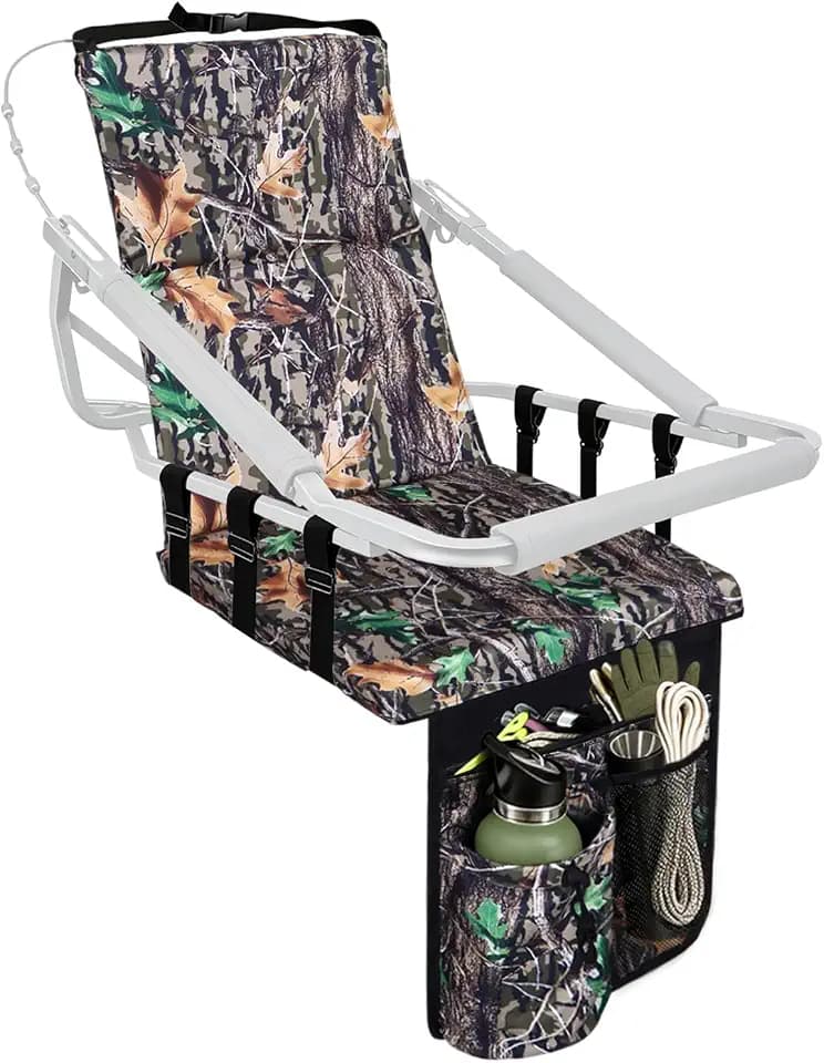 Tree Stand Seat Replacement with 3 Pockets