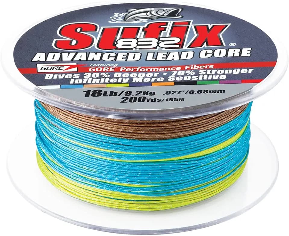 Sufix 832 Lead Core Fishing Lure