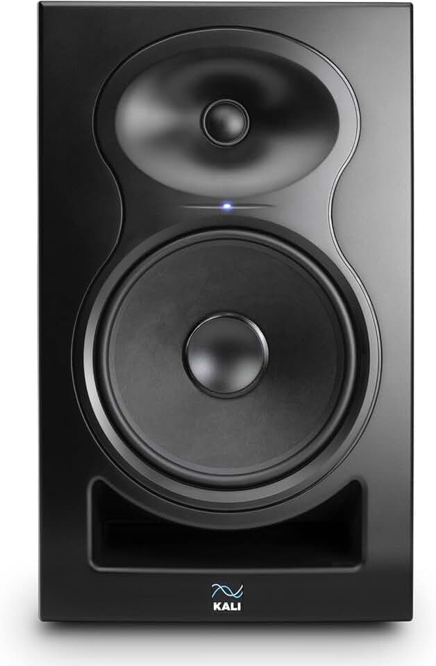 Kali Audio LP-8 2nd Wave Lautsprecher, Studiomonitor (aktiver Nahfeldmonitor, Lautsprecher mit Waveguide Technologie, Bass Reflexsystem, 8“ Woofer), Schwarz, Black, 8 inch