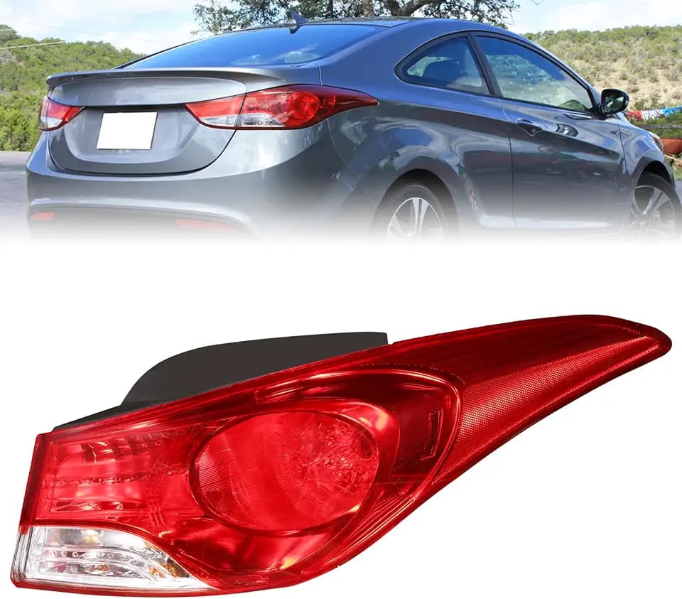 Tail Lights Compatible With 2011 2012 2013 Hyundai Elantra Rear Lights