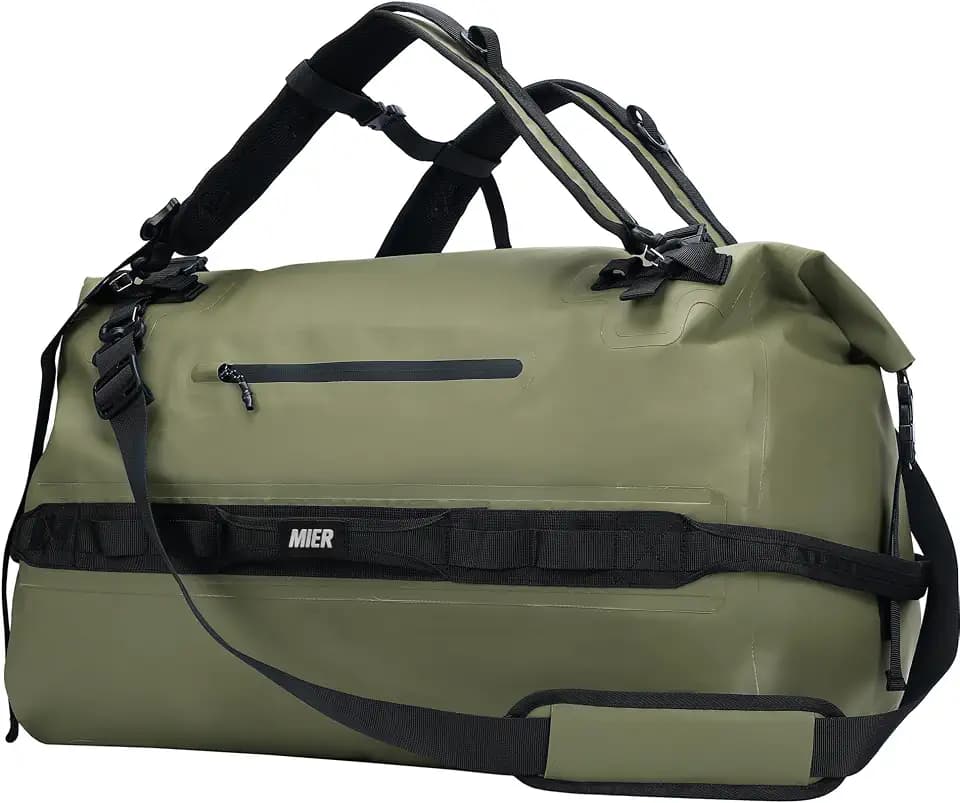 MIER Large Waterproof Duffel Bag - 60L/80L Dry Bag Backpack