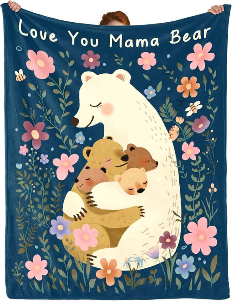 Gifts for Mom, Mom Birthday Gifts Blanket 60" x 50"