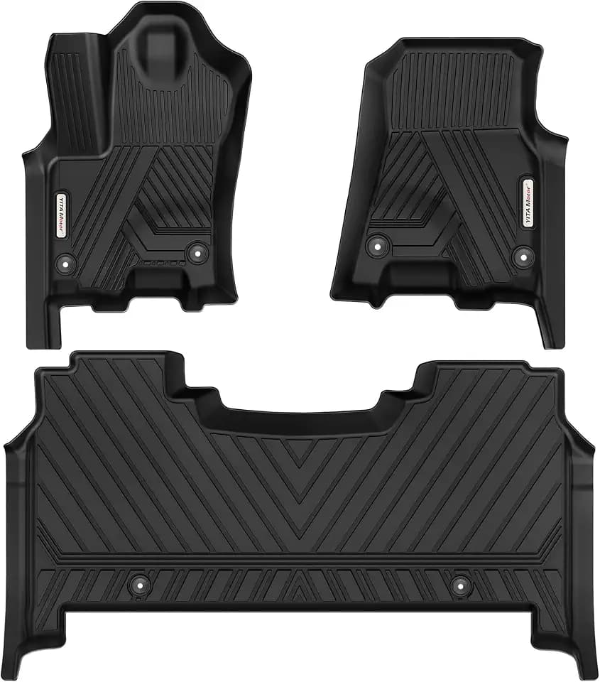 YITAMOTOR Floor Mats for 2025-2027 Ram 1500 Crew Cab with 1st Bucket Seat